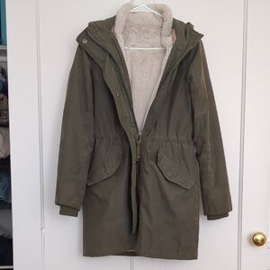 Abercrombie Parka with Removable Faux Fur Vest